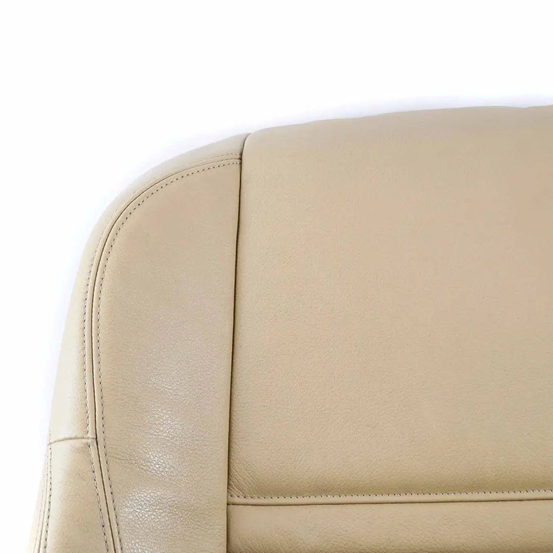 Seat Backrest BMW X5 E70 X6 E71 Sport Front Right O/S Cover Leather Beige - SKU 6974522-2 - Part number 6974522