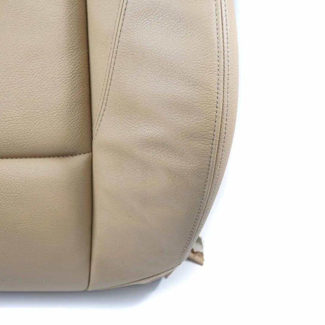Seat Backrest BMW X5 E70 X6 E71 Sport Front Right O/S Cover Leather Beige - SKU 6974522-2 - Part number 6974522