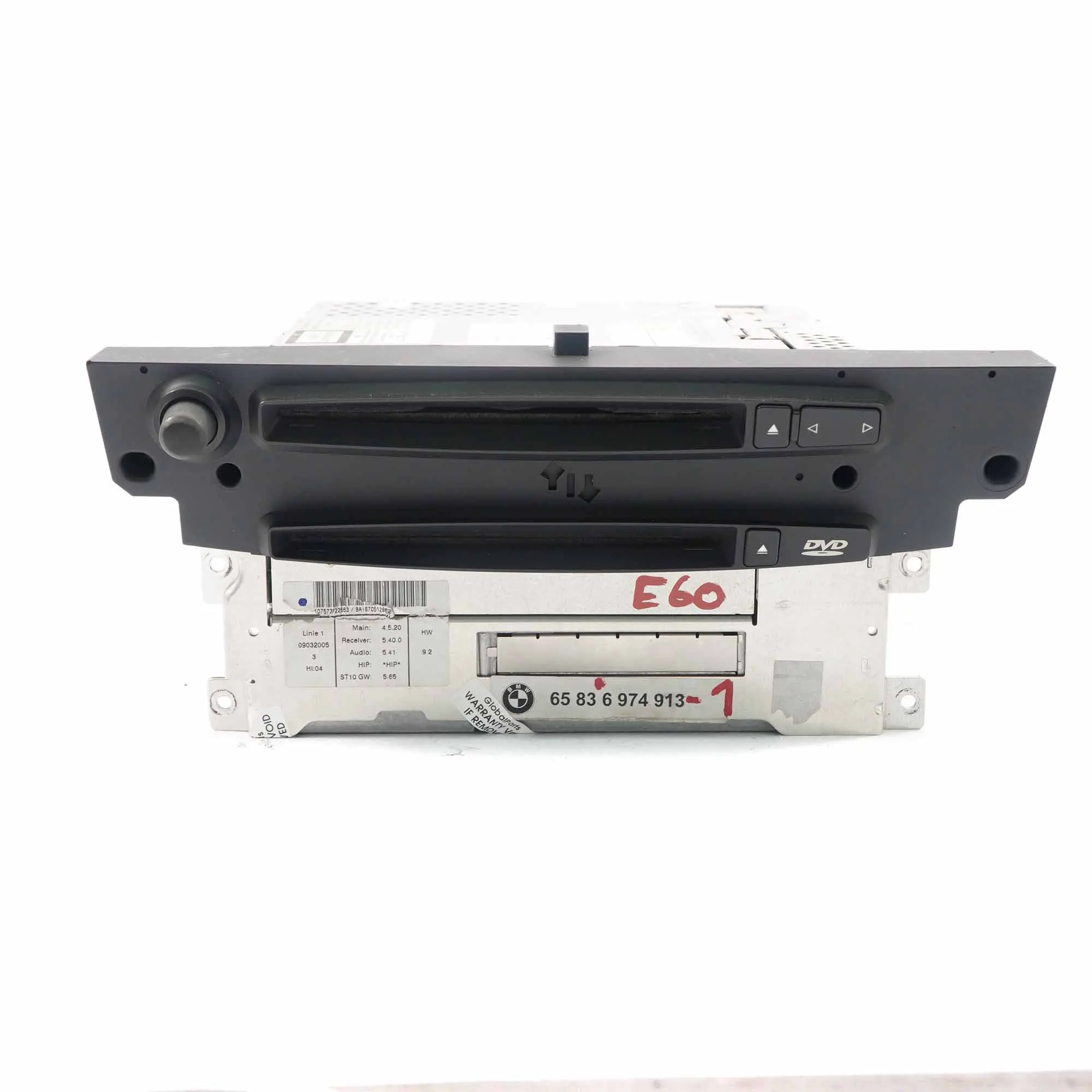 Navigation Head Unit BMW E60 E61 CCC CD Professional System Controller 6974913