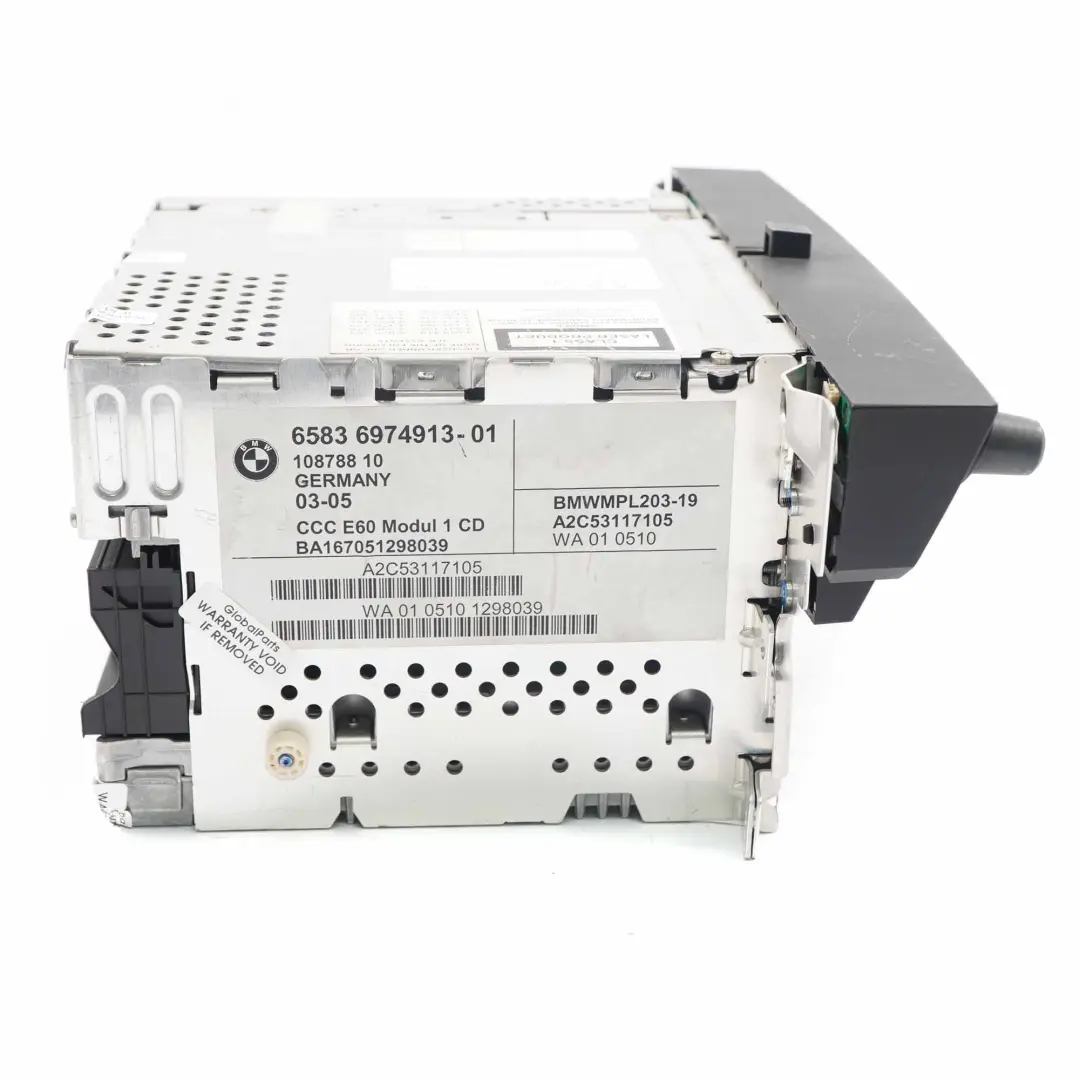 Navigationssystem CCC CD Haupteinheit Steuergerät für BMW E60 E61 mit Teilenummer 6974913 BMW E60 E61 Navigationssystem CCC CD Haupteinheit Steuergerät - SKU 6974913-1 - Teilenummer 6974913