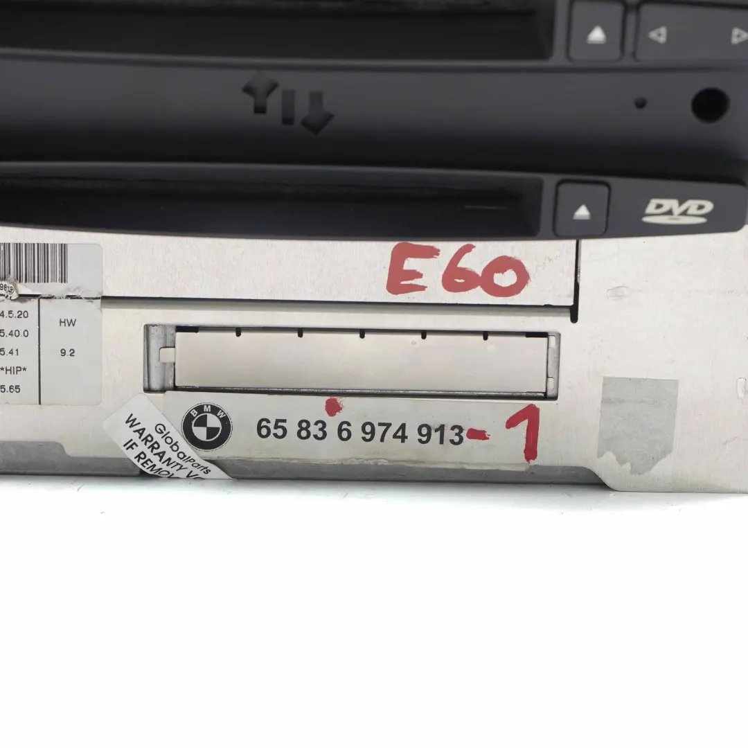  Unità navigazione BMW E60 E61 CD Professional System Controller - SKU 6974913-1 - Numero di parte 6974913