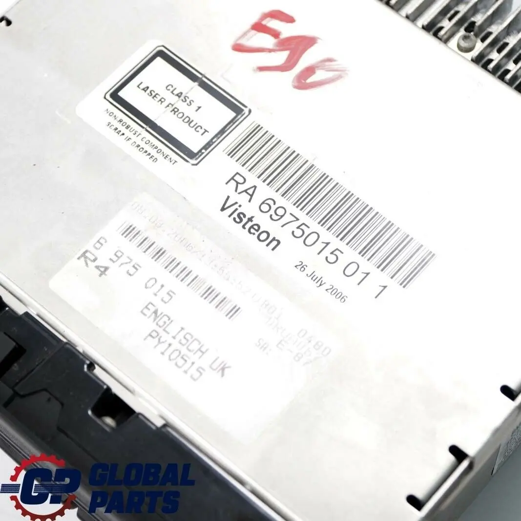 Radio CD Radioodtwarzacz do BMW X1 Z4 E81 E84 E87 E88 E89 E90 E91 E92 o numerze 6975015 BMW X1 Z4 E81 E84 E87 E88 E89 E90 E91 E92 Radio CD Radioodtwarzacz - SKU 6975015 - Numer Części 6975015