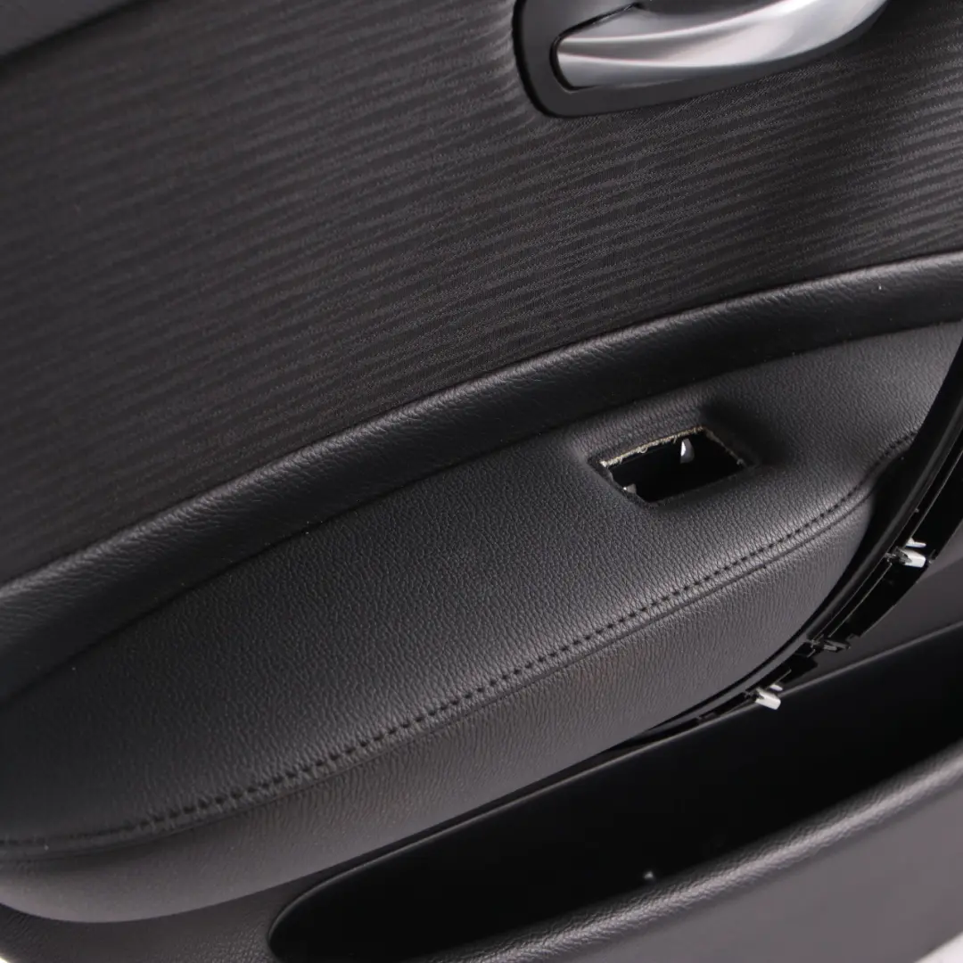 Door Card BMW E87 LCI Rear Left N/S Lining Cloth Elektra Anthracite to with Part number 6975319 Door Card BMW E87 LCI Rear Left N/S Lining Cloth Elektra Anthracite - SKU 6975319-1 - Part number 6975319