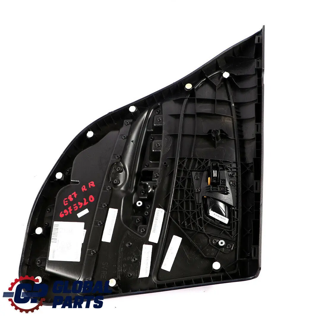 Paneau de porte arriere droite tissu/ Anthracite pour BMW 1 Serie E87 LCI à propos du numéro de pièce 51426975320 BMW 1 Serie E87 LCI Paneau de porte arriere droite tissu/ Anthracite - SKU 6975320 - Numéro de pièce 51426975320