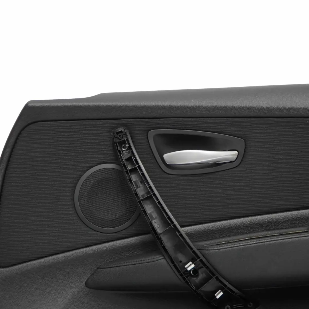 Tarjeta de la puerta del panel de tela derecha Elektra Antracita para BMW E81 E82 con número de pieza 6975324 BMW E81 E82 Tarjeta de la puerta del panel de tela derecha Elektra Antracita - SKU 6975324-1 - Número de pieza 6975324