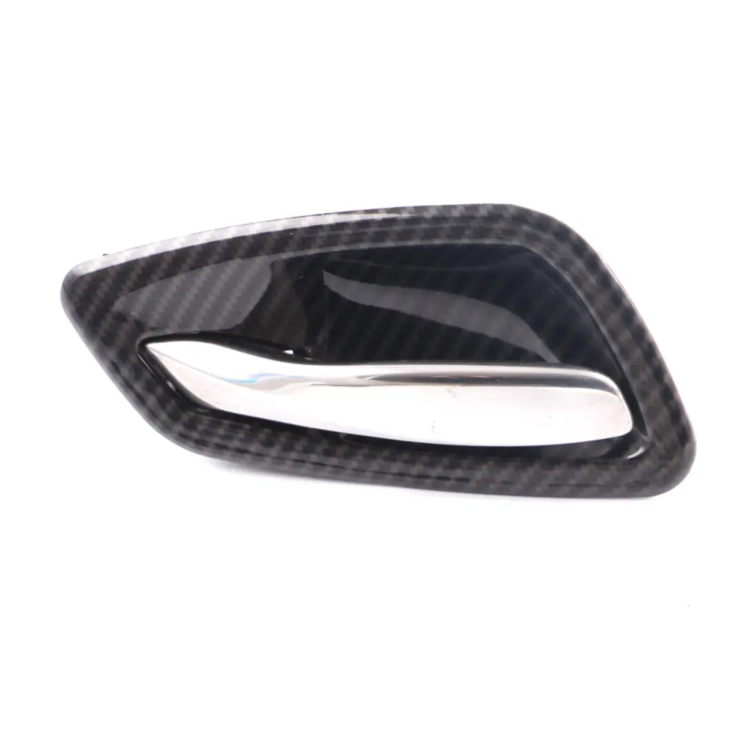 Interior Door Handle BMW E92 E93 Inner Left N/S Carbon Look 6975493 to with Part number 6975495 Interior Door Handle BMW E92 E93 Inner Left N/S Carbon Look 6975493 - SKU 6975495-1 - Part number 6975495