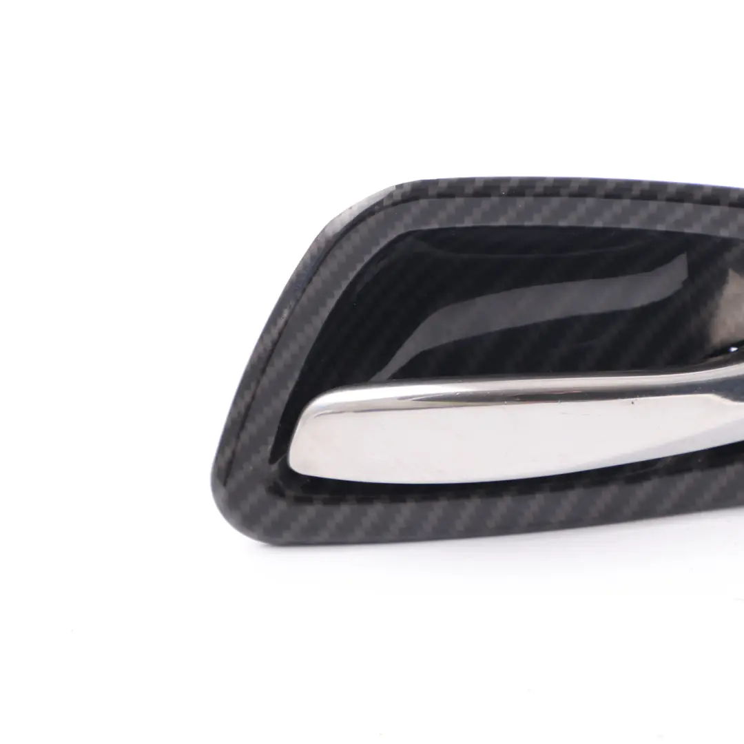 Interior Door Handle BMW E92 E93 Inner Right O/S Carbon Look 6975494 to with Part number 6975496 Interior Door Handle BMW E92 E93 Inner Right O/S Carbon Look 6975494 - SKU 6975496-1 - Part number 6975496