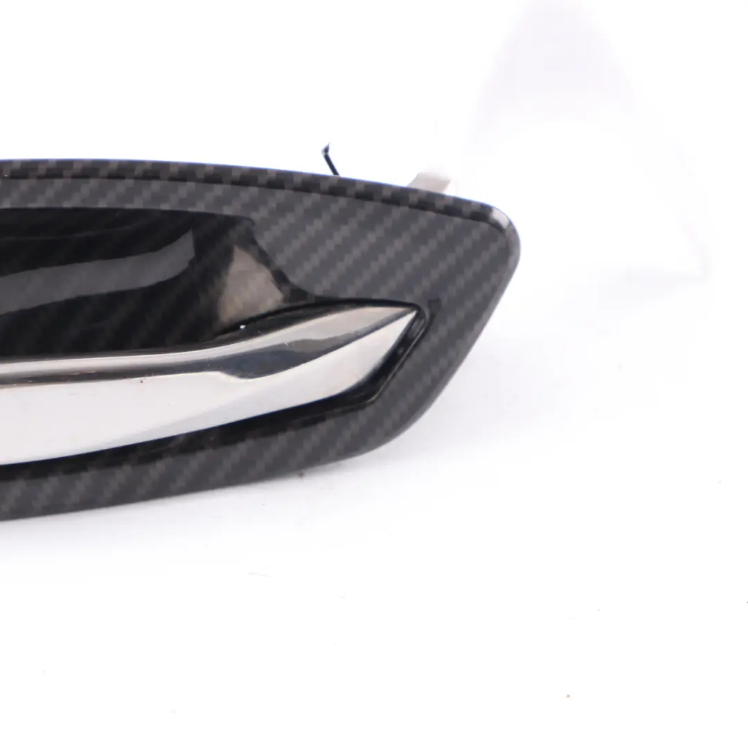 Interior Door Handle BMW E92 E93 Inner Right O/S Carbon Look 6975494 to with Part number 6975496 Interior Door Handle BMW E92 E93 Inner Right O/S Carbon Look 6975494 - SKU 6975496-1 - Part number 6975496