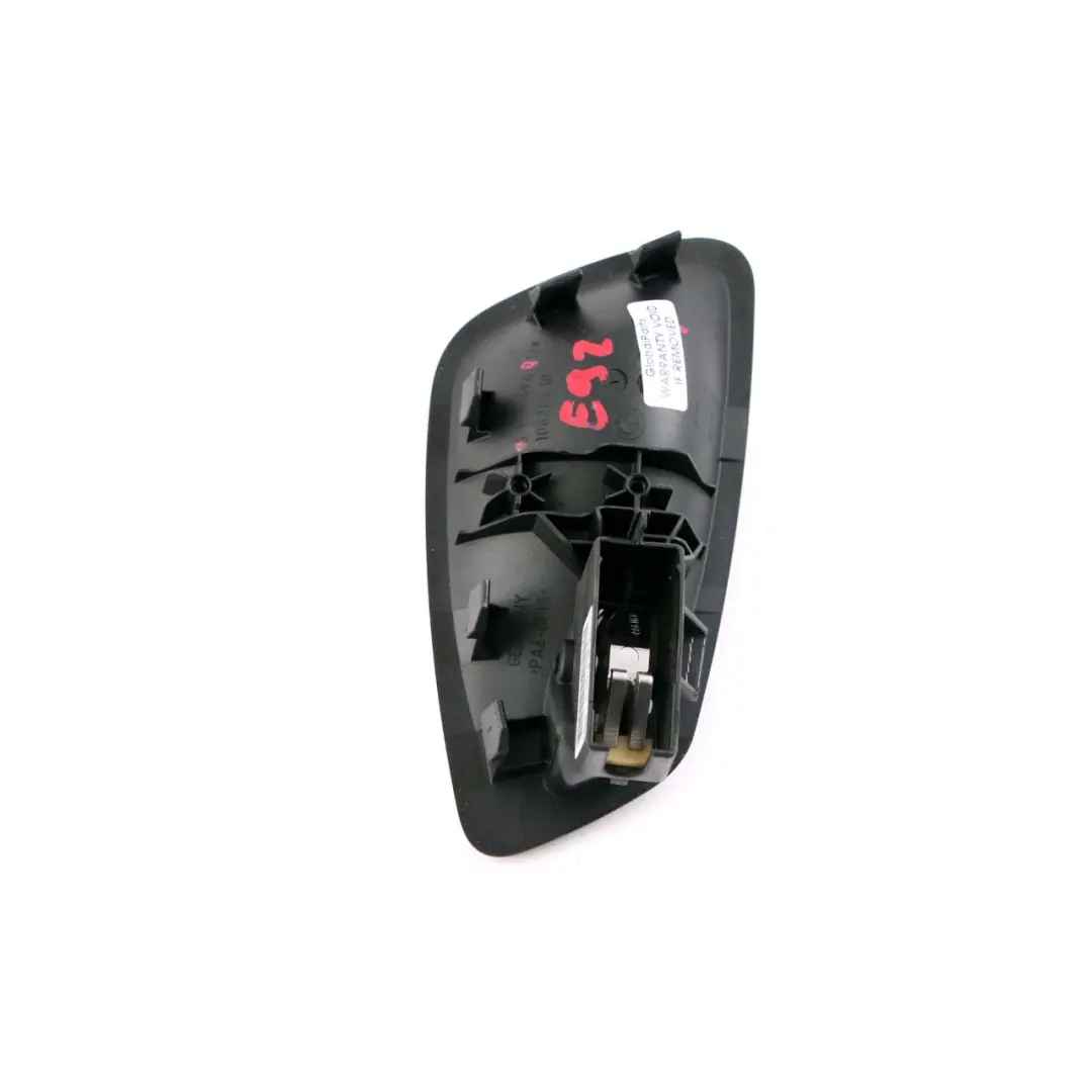  Interior Door Handle BMW E92 E93 Inner Right O/S Cover Black 6975494 - SKU 6975496 - Part number 6975496