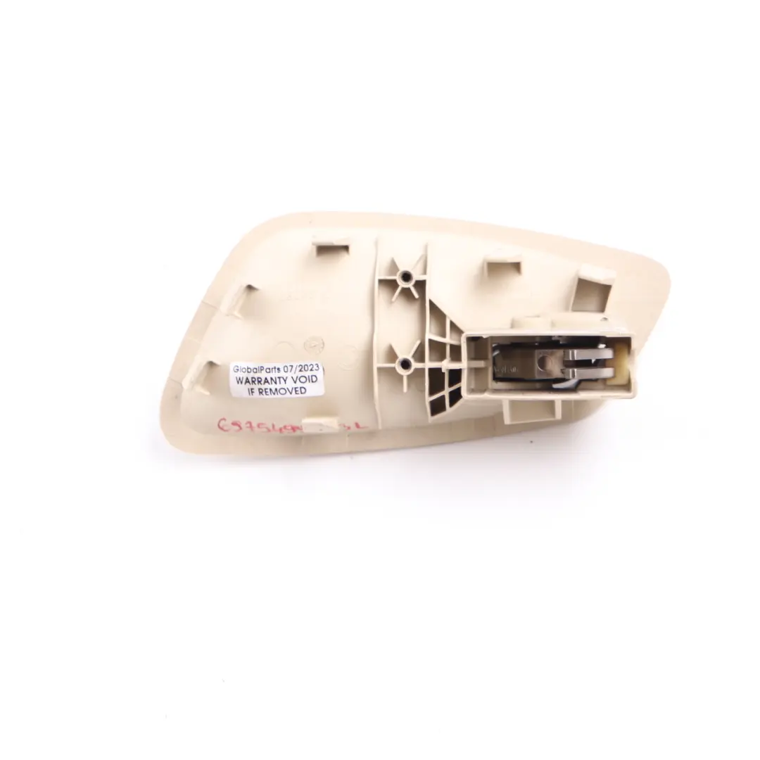 Poignée carte porte intérieure gauche garniture Creambeige pour BMW E92 E93 à propos du numéro de pièce 6975499 BMW E92 E93 Poignée carte porte intérieure gauche garniture Creambeige - SKU 6975499 - Numéro de pièce 6975499