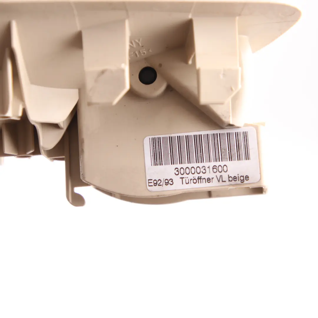 Maniglia scheda porta interna presa sinistra Trim Creambeige per BMW E92 E93 con numero di parte 6975499 BMW E92 E93 Maniglia scheda porta interna presa sinistra Trim Creambeige - SKU 6975499 - Numero di parte 6975499