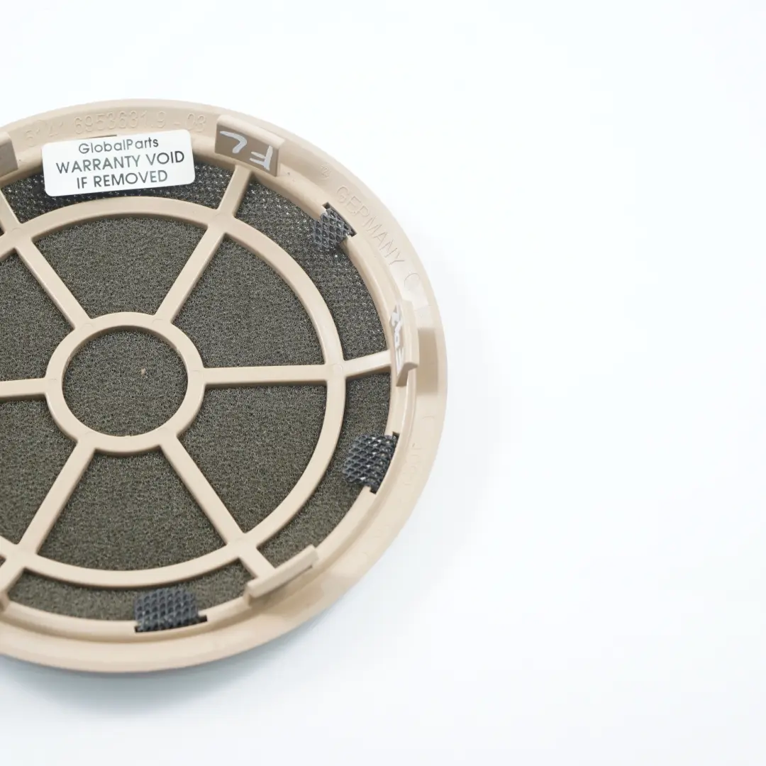 BMW E92 E93 Tapa Altavoz Izquierda Crema Beige 6953637 - SKU 6975507 - Número de pieza 6975507