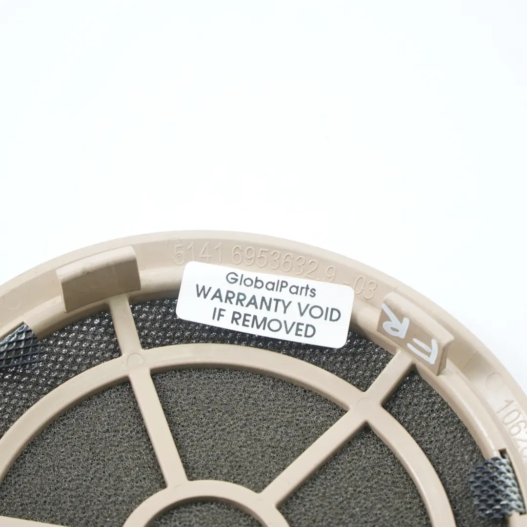 BMW E92 E93 Copertura Altoparlante Destro Crema Beige 6953632 - SKU 6975508 - Numero di parte 6975508