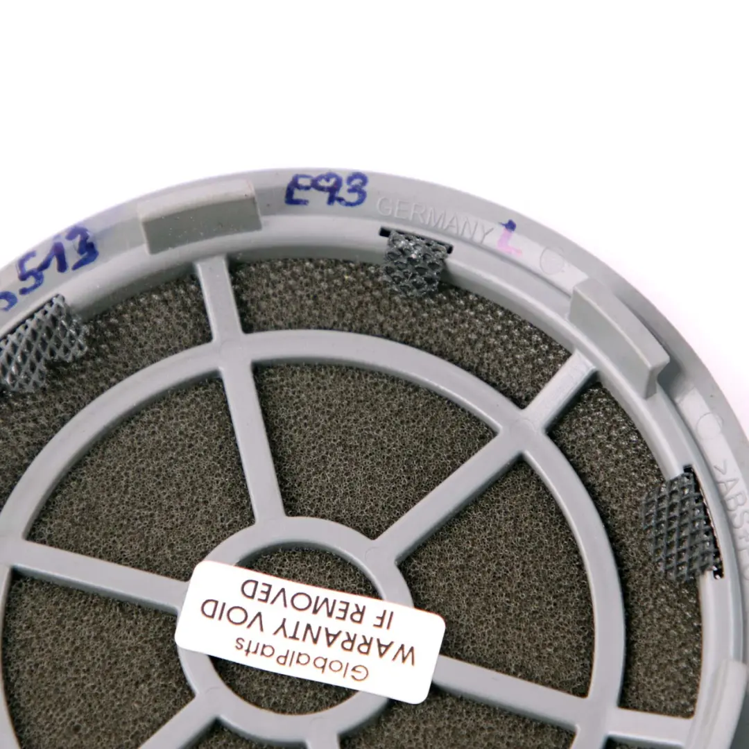 BMW E92 E93 Seitliche Lautsprecherabdeckung Hinten Links Grau - SKU 6975513 - Teilenummer 6975513