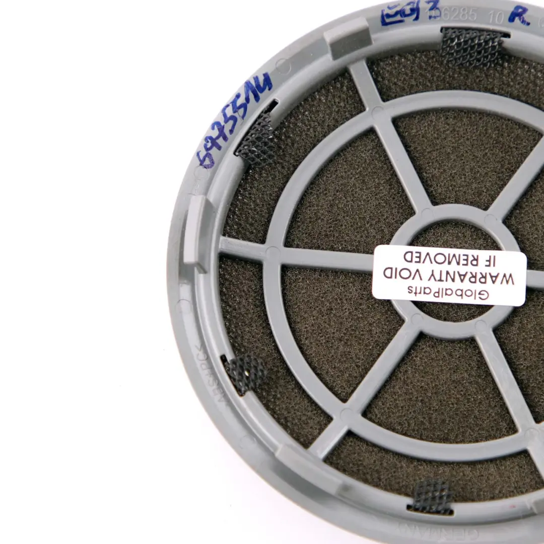 BMW E92 E93 Panel Lateral Trasero Derecho Tapa Altavoz Embellecedor Gris - SKU 6975514 - Número de pieza 6975514