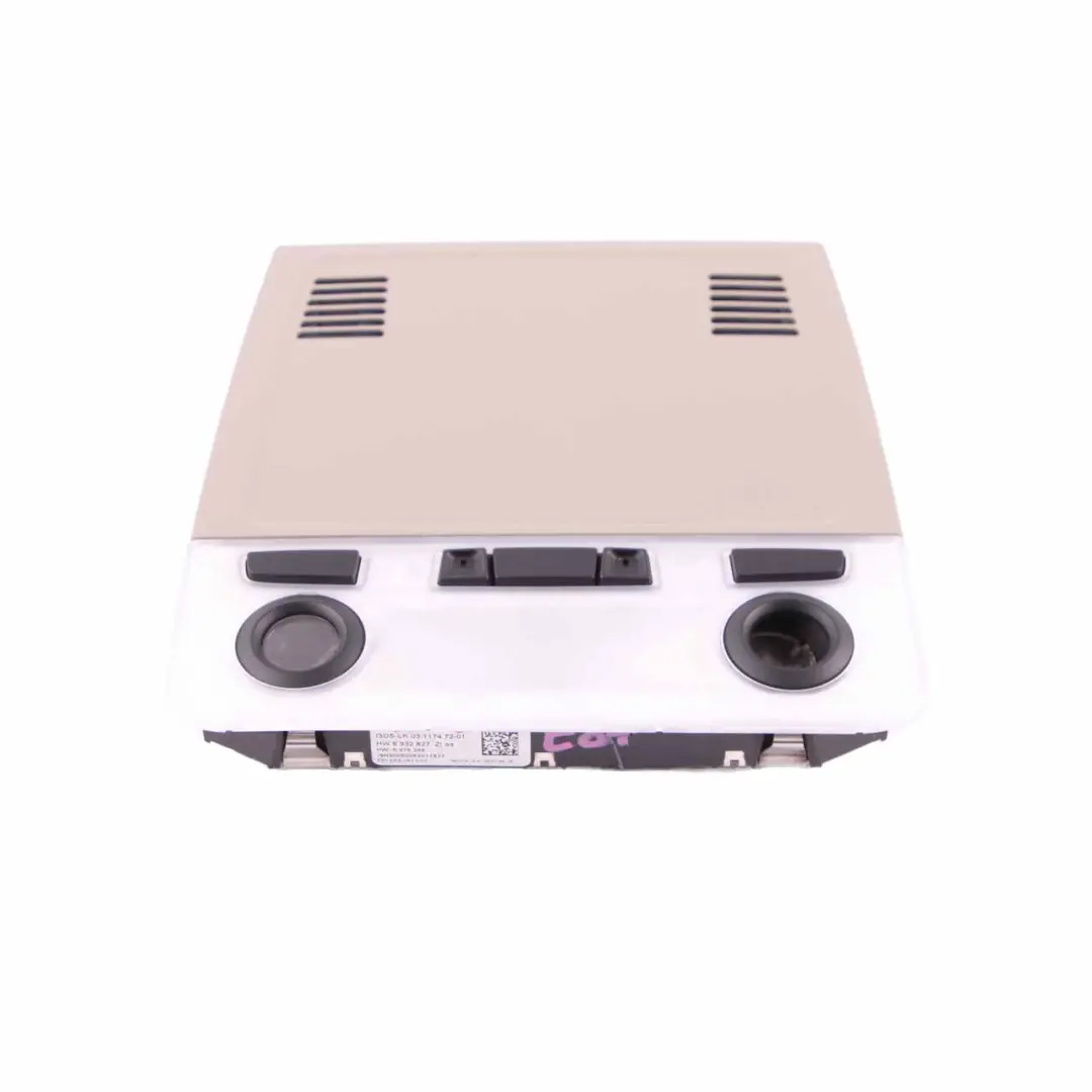 BMW E87 Unidad de Interruptor Techo Luz Control Headliner Módulo Beige - SKU 6976290 - Número de pieza 6976290