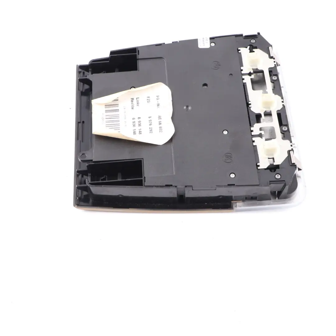 BMW E84 E90 E91 LCI Unidad Interruptor Control Luces Techo Beige 6976292 - SKU 6976292-1 - Número de pieza 9225476