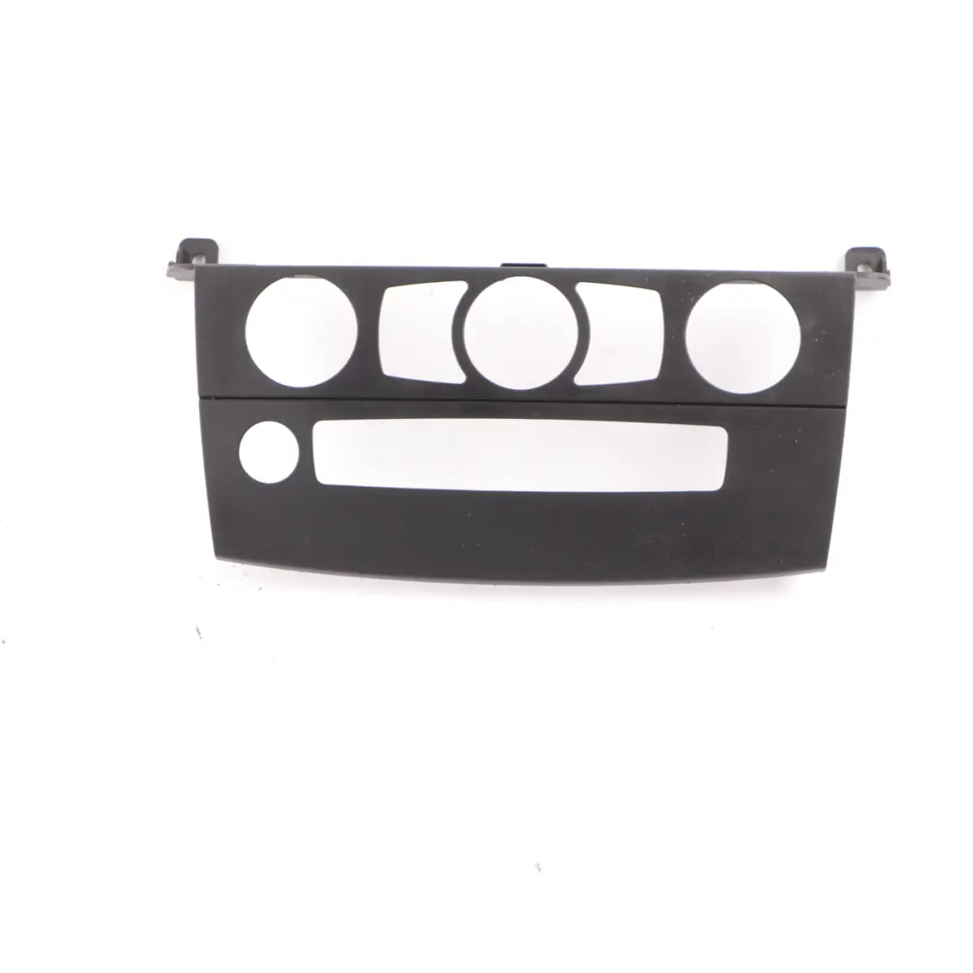 Trim Panel Centre Dashboard Frame Black to BMW E60 E61 LCI Cover with Part number 6976361 BMW E60 E61 LCI Cover Trim Panel Centre Dashboard Frame Black - SKU 6976361-2 - Part number 6976361