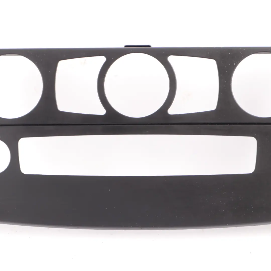 BMW E60 E61 LCI Cover Trim Panel Centre Dashboard Frame Black - SKU 6976361-2 - Part number 6976361