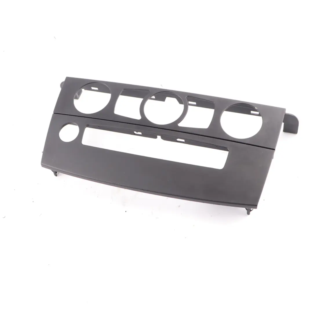 Cubierta Panel Centro Salpicadero Marco Negro para BMW E60 E61 LCI con número de pieza 6976361 BMW E60 E61 LCI Cubierta Panel Centro Salpicadero Marco Negro - SKU 6976361-2 - Número de pieza 6976361