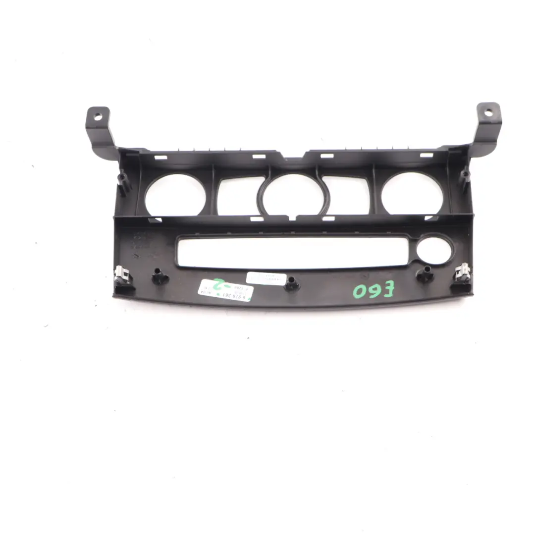 Osłona Ramka Obudowa Panelu Klimatyzacji do BMW E60 E61 LCI o numerze 6976361 BMW E60 E61 LCI Osłona Ramka Obudowa Panelu Klimatyzacji - SKU 6976361-2 - Numer Części 6976361