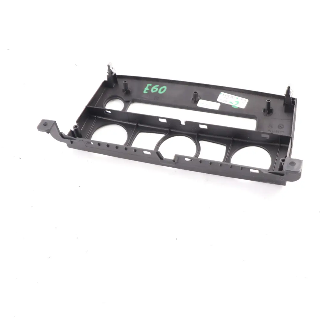 Trim Panel Centre Dashboard Frame Black to BMW E60 E61 LCI Cover with Part number 6976361 BMW E60 E61 LCI Cover Trim Panel Centre Dashboard Frame Black - SKU 6976361-2 - Part number 6976361