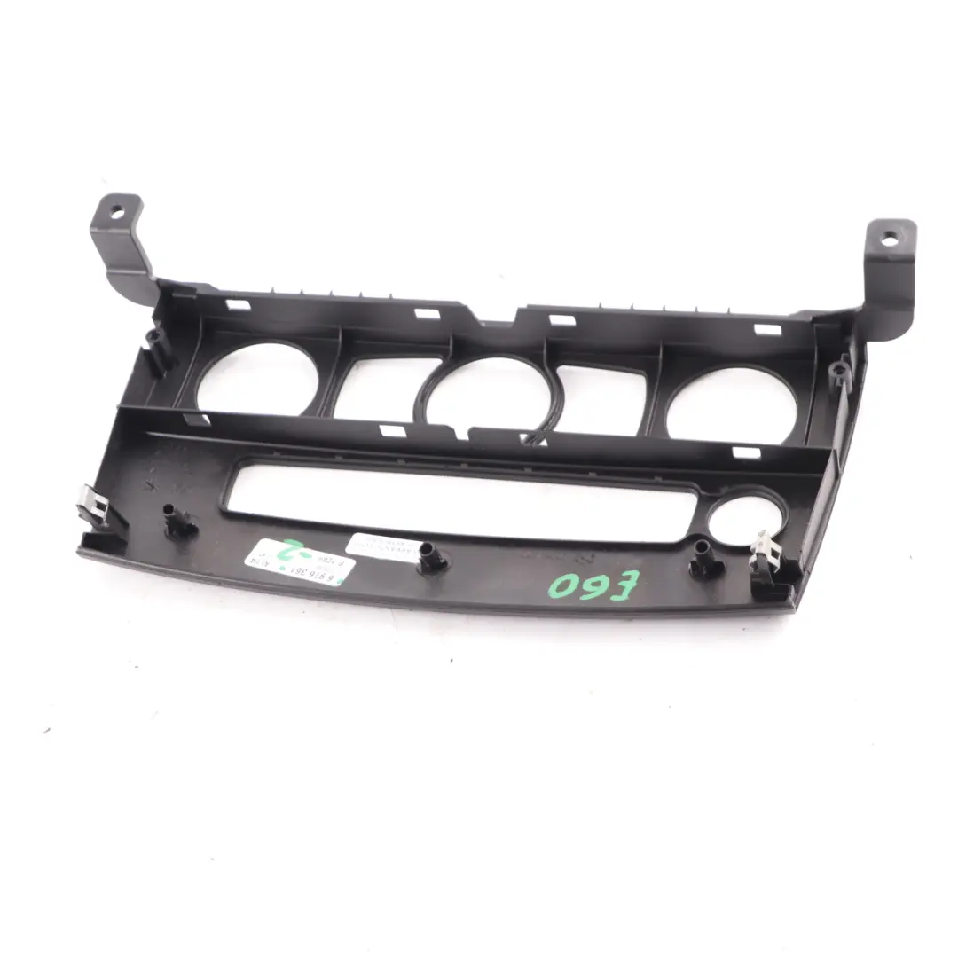 Abdeckung Trim Panel Mitte Armaturenbrett Rahmen Schwarz für BMW E60 E61 LCI mit Teilenummer 6976361 BMW E60 E61 LCI Abdeckung Trim Panel Mitte Armaturenbrett Rahmen Schwarz - SKU 6976361-2 - Teilenummer 6976361
