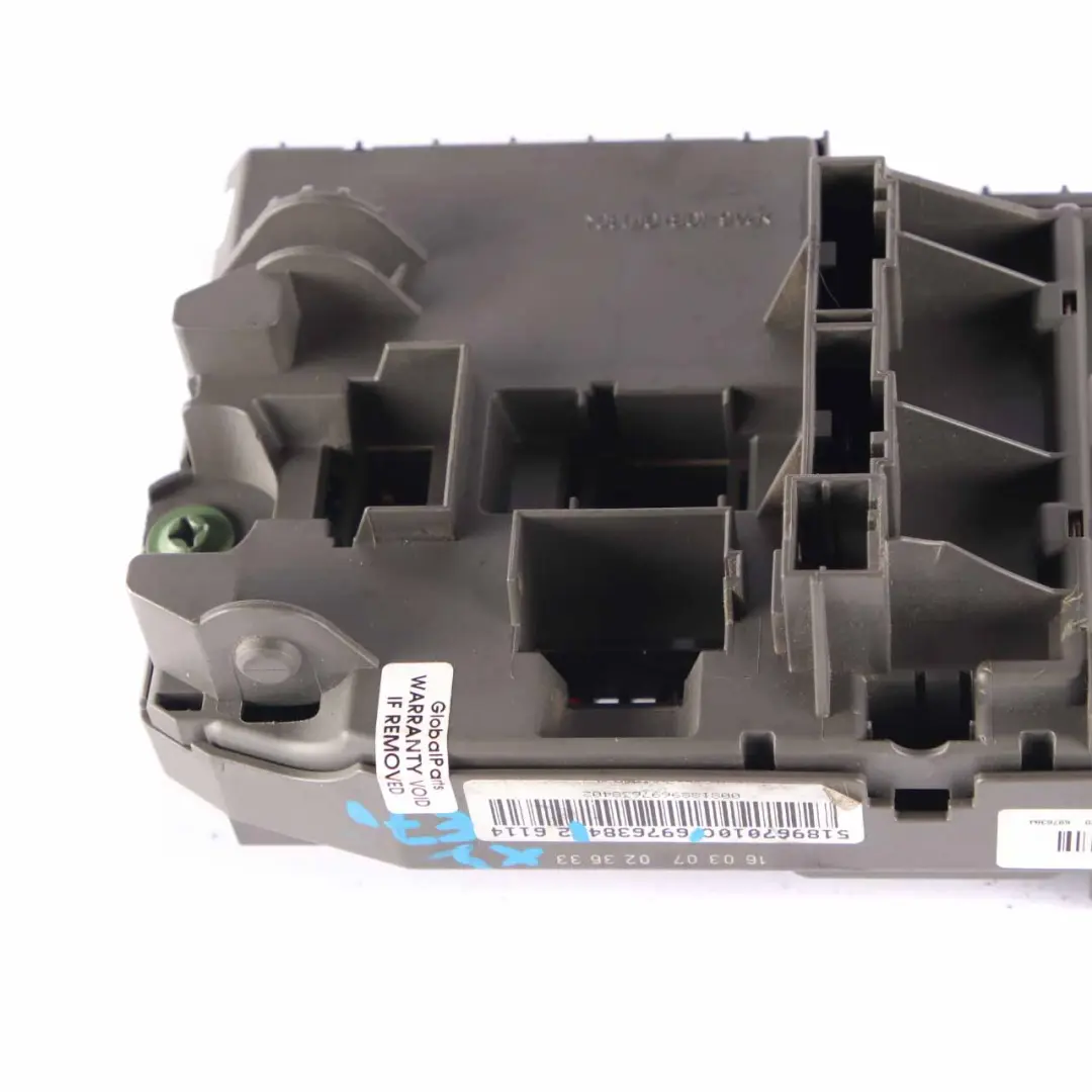 BMW E70 Scatola dei fusibili distribuzione dell'alimentazione Modulo anteriore - SKU 6976384 - Numero di parte 6976384
