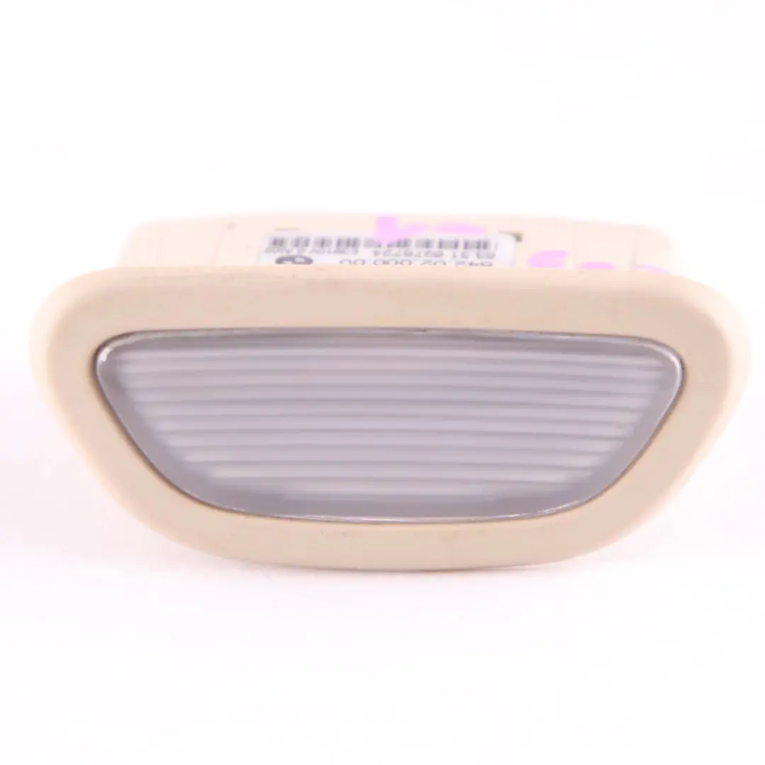 Lampada Stanza Piede Luce Posteriore Crema Beige per BMW E92 E93 LCI con numero di parte 6976724 BMW E92 E93 LCI Lampada Stanza Piede Luce Posteriore Crema Beige - SKU 6976724 - Numero di parte 6976724