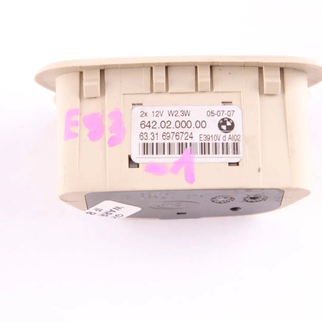 BMW E92 E93 LCI Luz Puerta Entrada Trasera Cremebeige - SKU 6976724 - Número de pieza 6976724