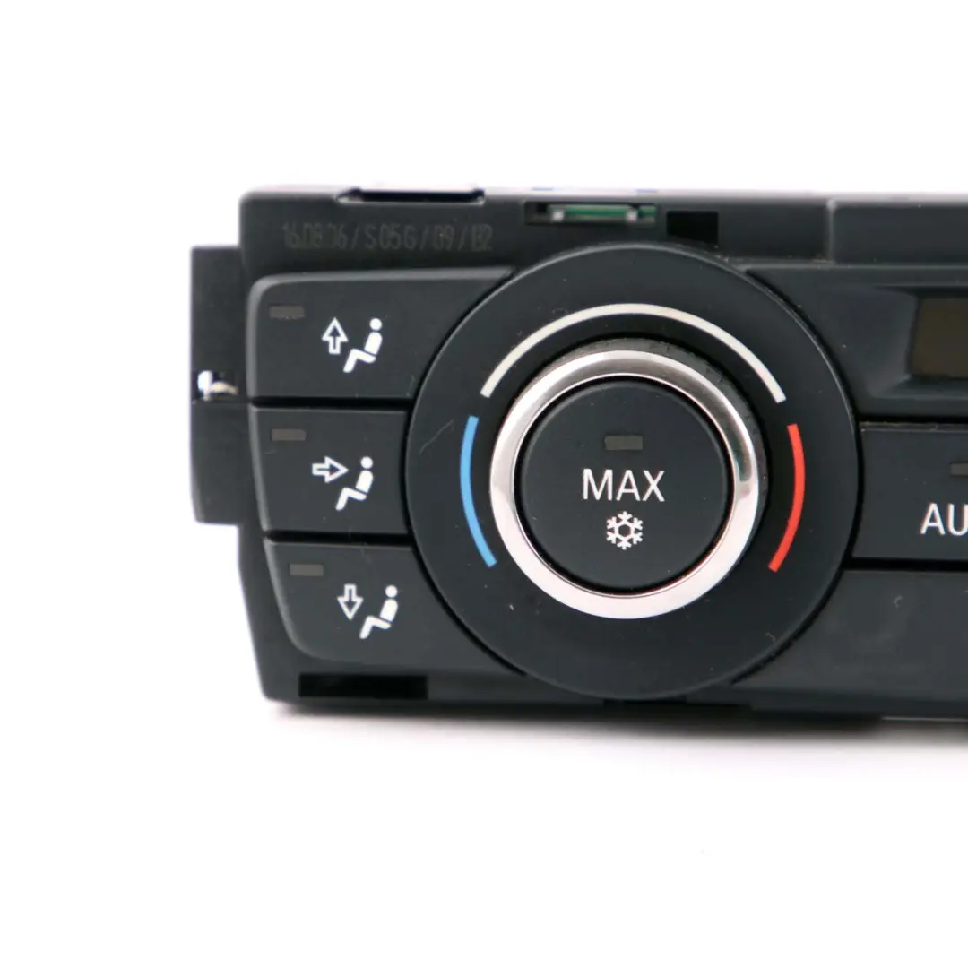 Heater Air Conditioning A/C Control Panel to BMW E92 E93 Automatic with Part number 6977489 BMW E92 E93 Automatic Heater Air Conditioning A/C Control Panel - SKU 6977489 - Part number 6977489