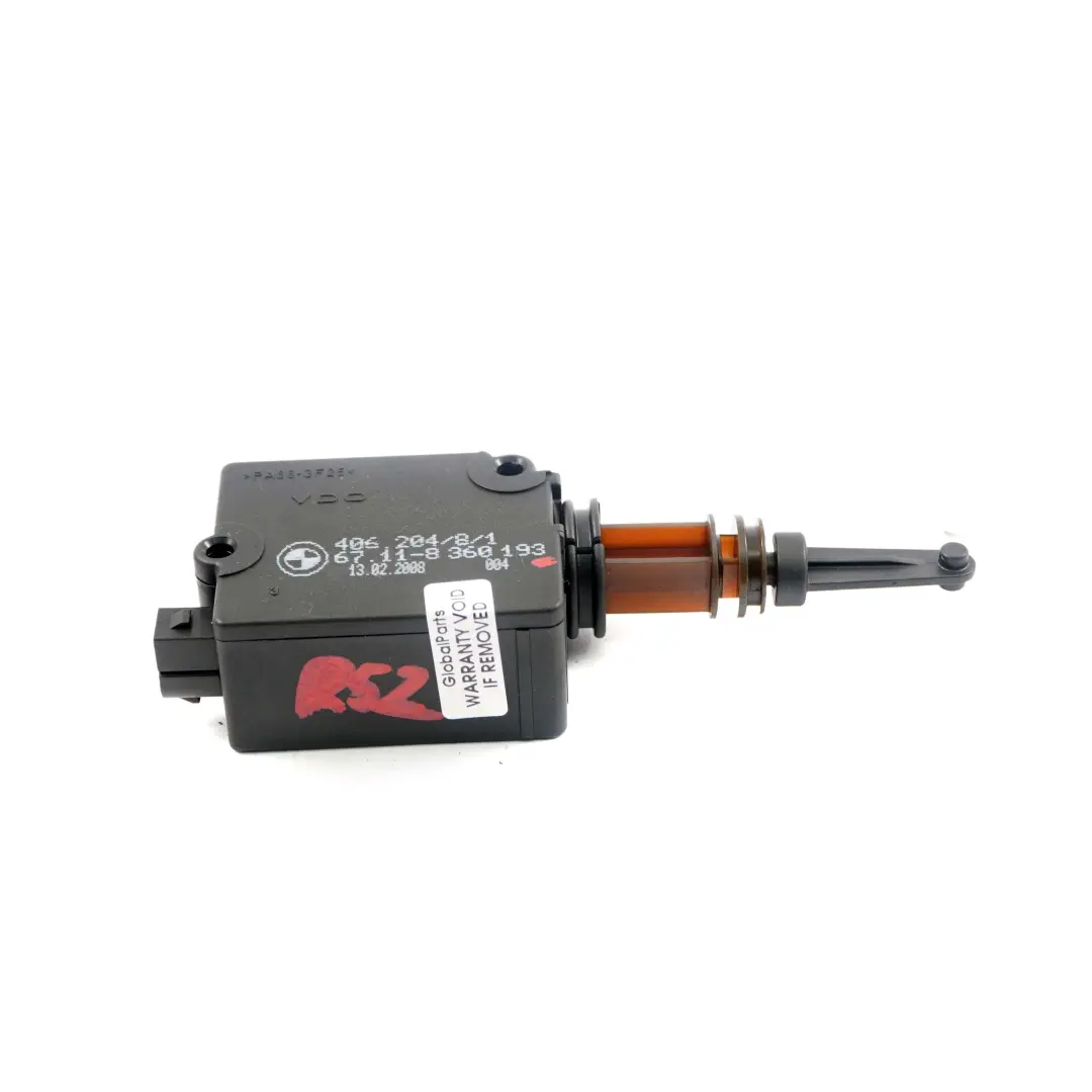 MINI R52 Folding Fop Bracket Latch Lock Mechanism Drive HINTEN 8360193 - SKU 6977839-1 - Part number 6977839