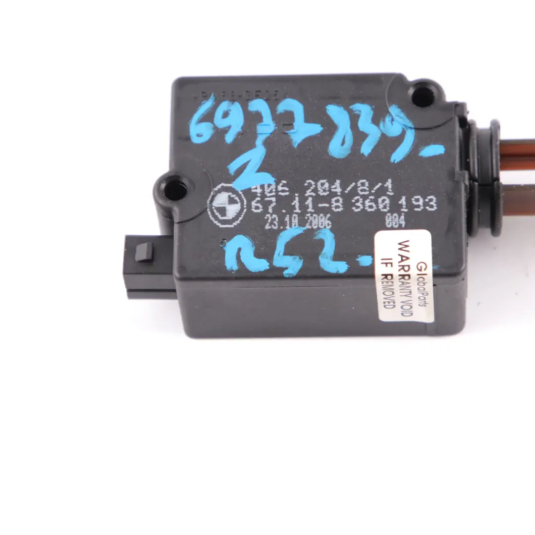 MINI R52 Folding Fop Halterung Riegel Schloss Mechanismus Antrieb HINTEN 2 - SKU 6977839-2 - Teilenummer 6977839