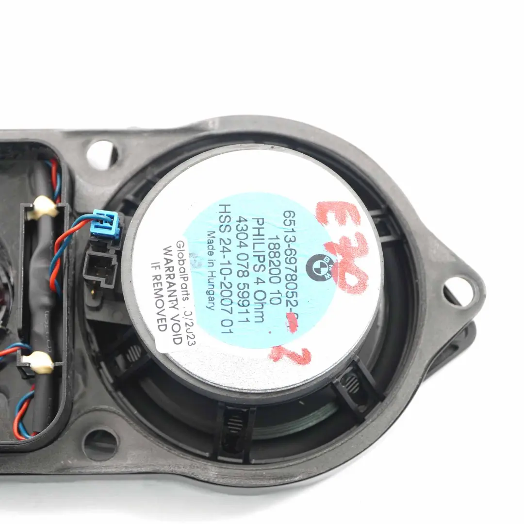 HiFi Audio Altoparlante per BMW X5 X6 E70 E71 con numero di parte 6978052 BMW X5 X6 E70 E71 HiFi Audio Altoparlante - SKU 6978052-2 - Numero di parte 6978052