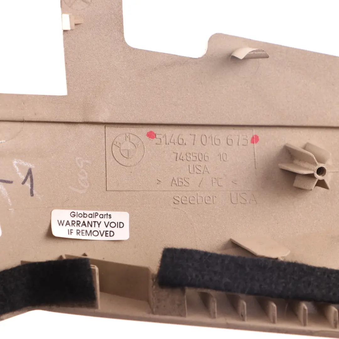 Cabin Centre Console Oddments Tray Box Beige 7016673 to BMW Z4 E85 Rear with Part number 6978108 BMW Z4 E85 Rear Cabin Centre Console Oddments Tray Box Beige 7016673 - SKU 6978108-1 - Part number 6978108