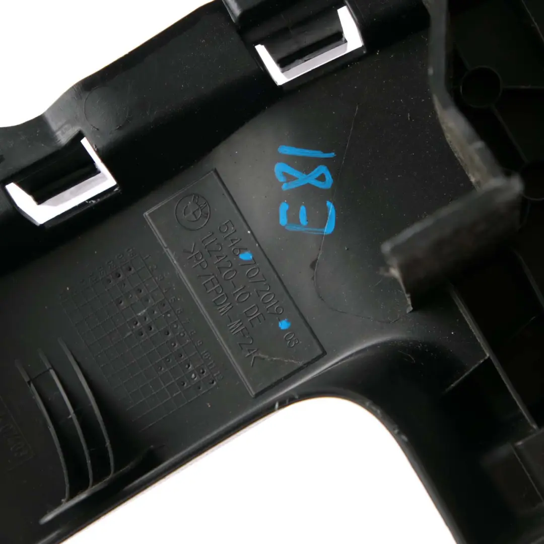 *BMW 1 er E81 Aufnahme Ablegeboden Hinten Links Schwarz 7072019 für mit Teilenummer 6978257 *BMW 1 er E81 Aufnahme Ablegeboden Hinten Links Schwarz 7072019 - SKU 6978257 - Teilenummer 6978257