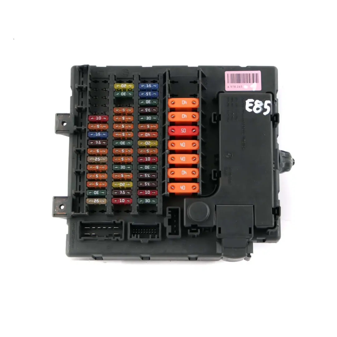 Interior Fuse Box to BMW Z4 Series E85 E86 1 Roadster with Part number 6978265 BMW Z4 Series E85 E86 1 Roadster Interior Fuse Box - SKU 6978265-1 - Part number 6978265