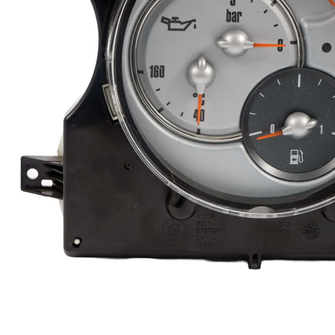 Panel De instrumentos Paquete Chrono para MINI Cooper One R50 R52 R53 con número de pieza 6978316 MINI Cooper One R50 R52 R53 Panel De instrumentos Paquete Chrono - SKU 6978316-1 - Número de pieza 6978316