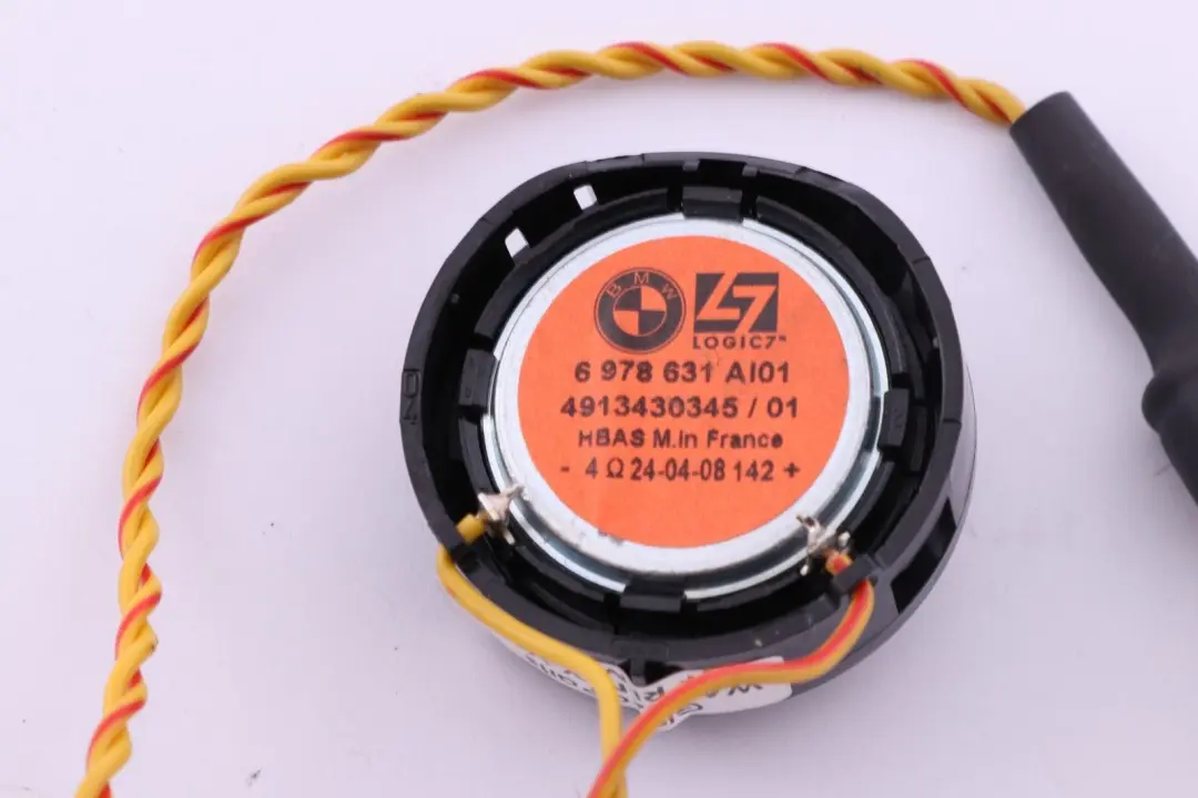 BMW E60 E61 LCI TOP-HIFI Loudspeaker Tweeter Logic7 L7 - SKU 6978631 - Part number 6978631