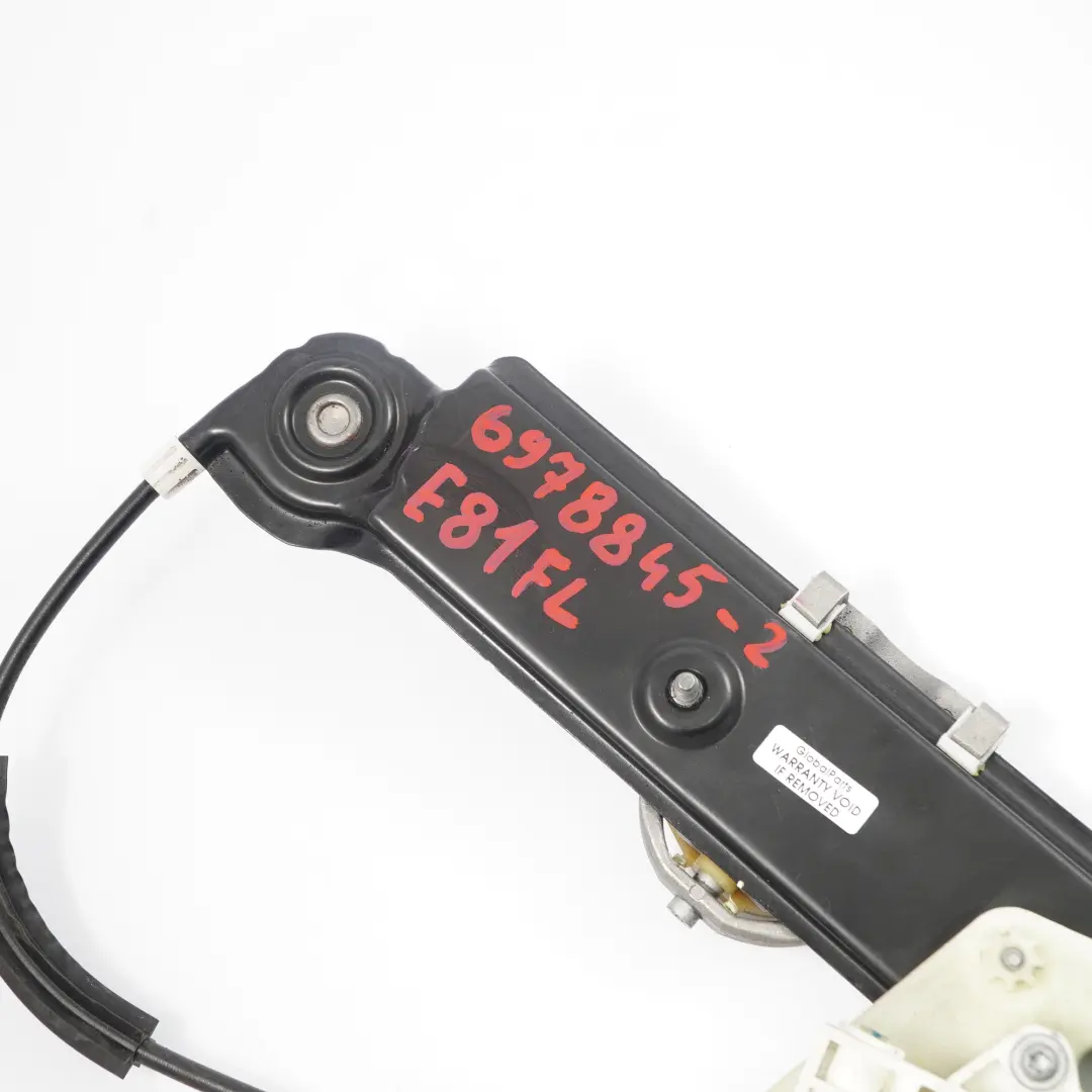 Front Door Window Lifter Electric Left N/S to BMW E81 E82 E88 with Part number 6978845 BMW E81 E82 E88 Front Door Window Lifter Electric Left N/S - SKU 6978845-2 - Part number 6978845