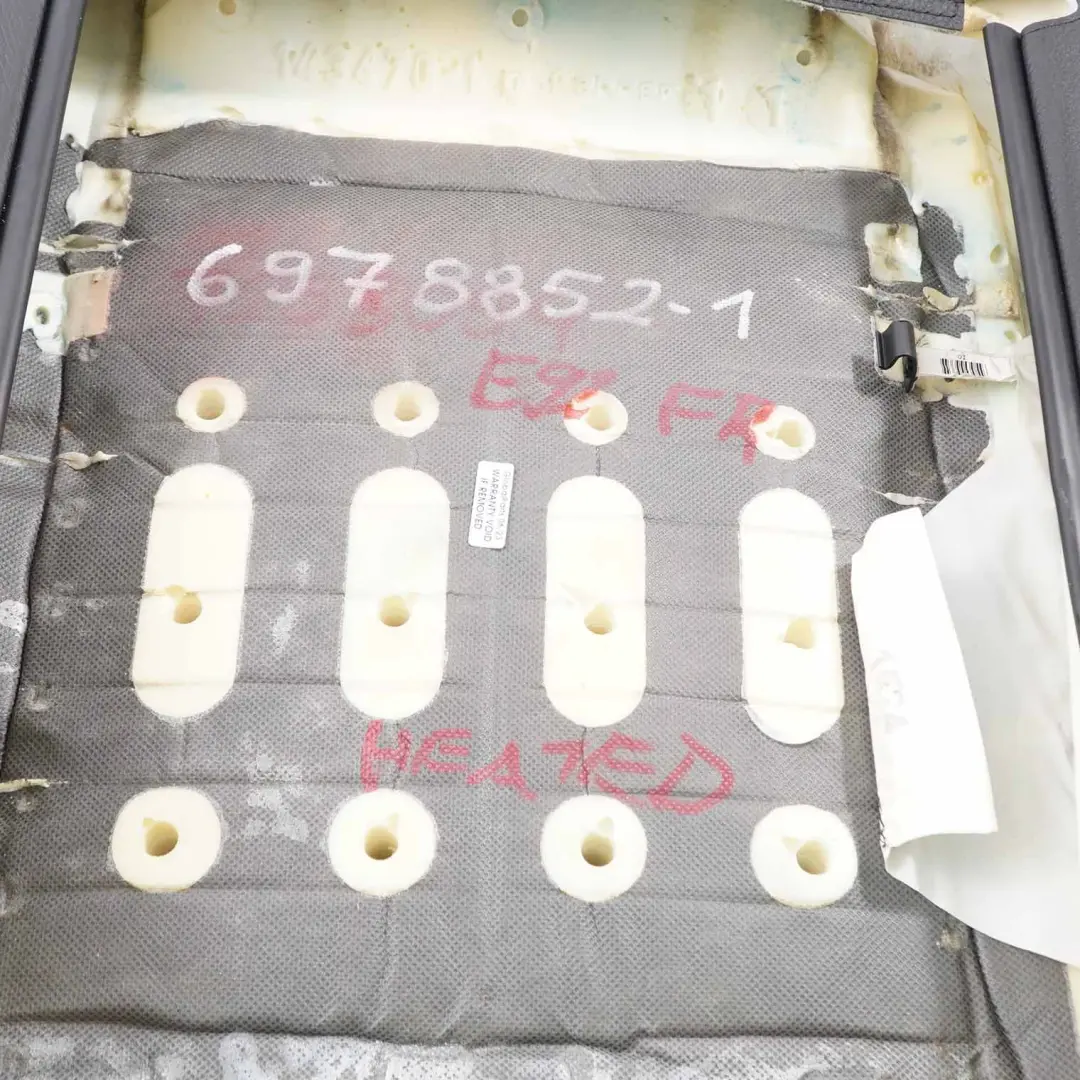 Oparcie Fotela Prawy Przód Czarna Skóra do BMW E92 o numerze 6978852 BMW E92 Oparcie Fotela Prawy Przód Czarna Skóra - SKU 6978852-1 - Numer Części 6978852