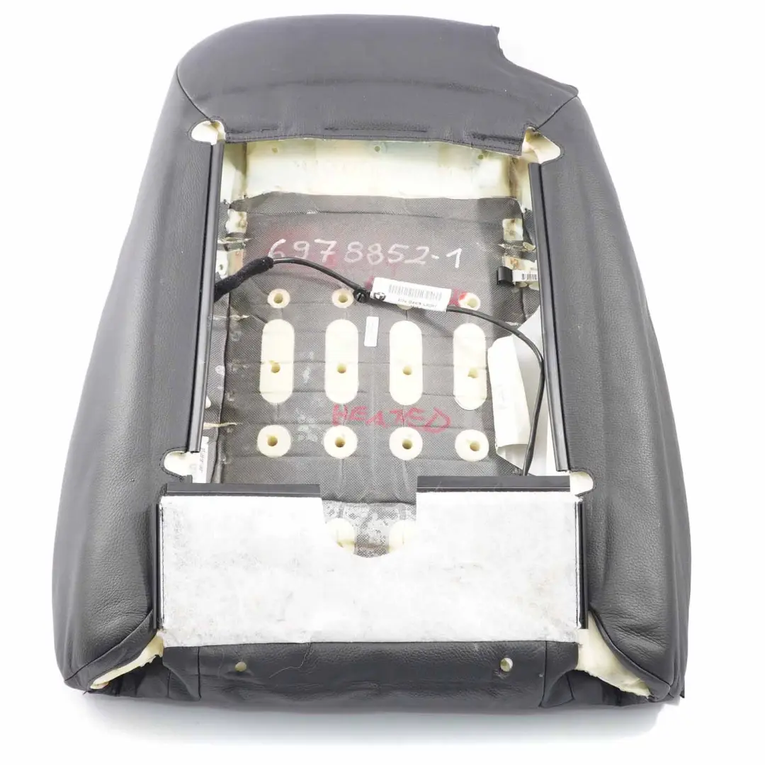  Respaldo Asiento Delantero BMW E92 Derecho Calefactable Funda Cuero Negro - SKU 6978852-1 - Número de pieza 6978852