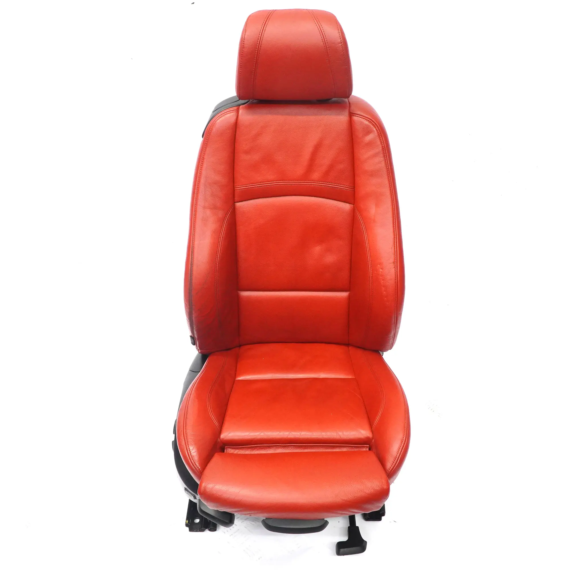Asiento Delantero BMW E92 M Sport Calefactable Izquierdo Cuero Rojo Eléctrico