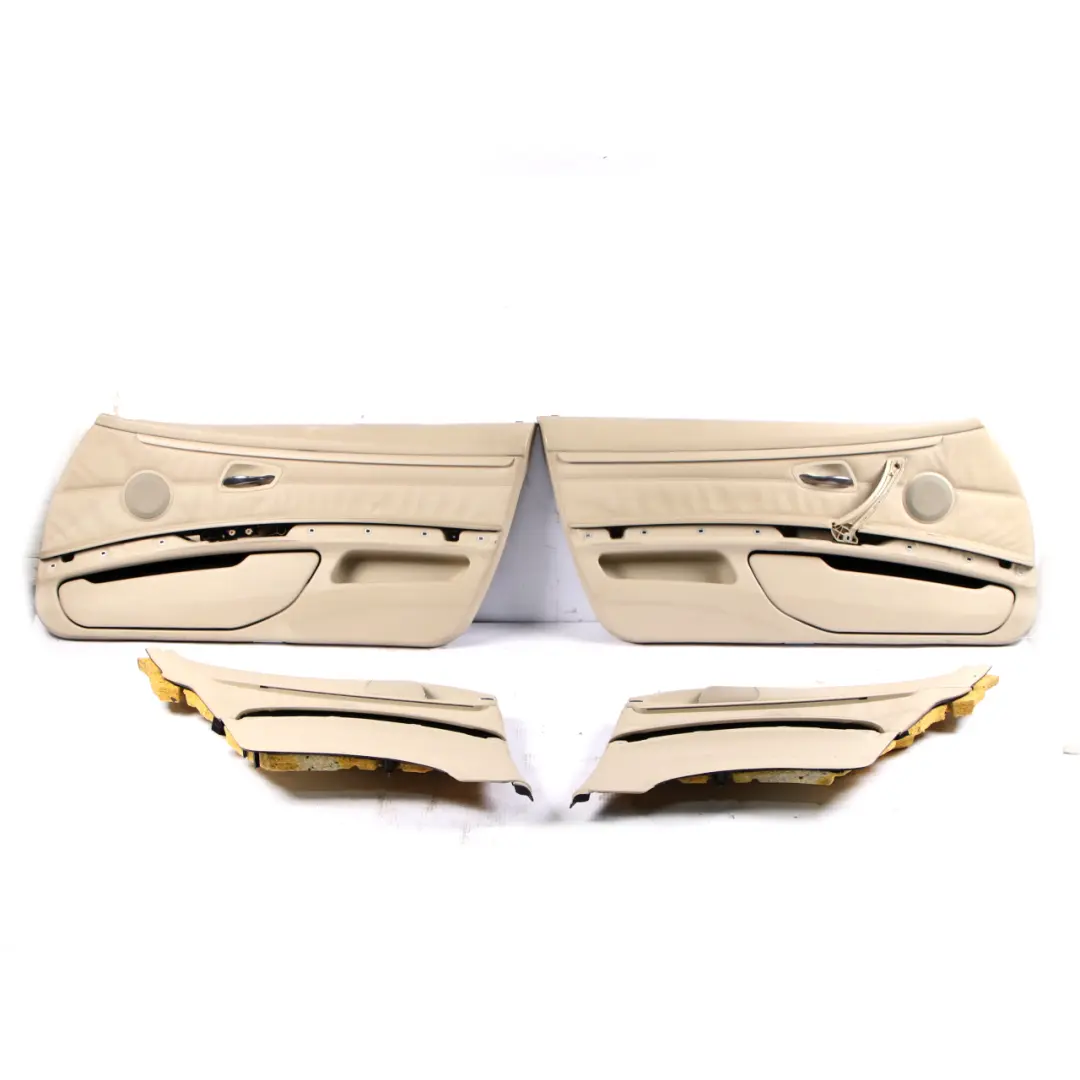Memory Creambeige Beige Leather Interior Seats Seat Door Cards to BMW E92 Coupe with Part number 6978896 BMW E92 Coupe Memory Creambeige Beige Leather Interior Seats Seat Door Cards - SKU 6978896-1 - Part number 6978896