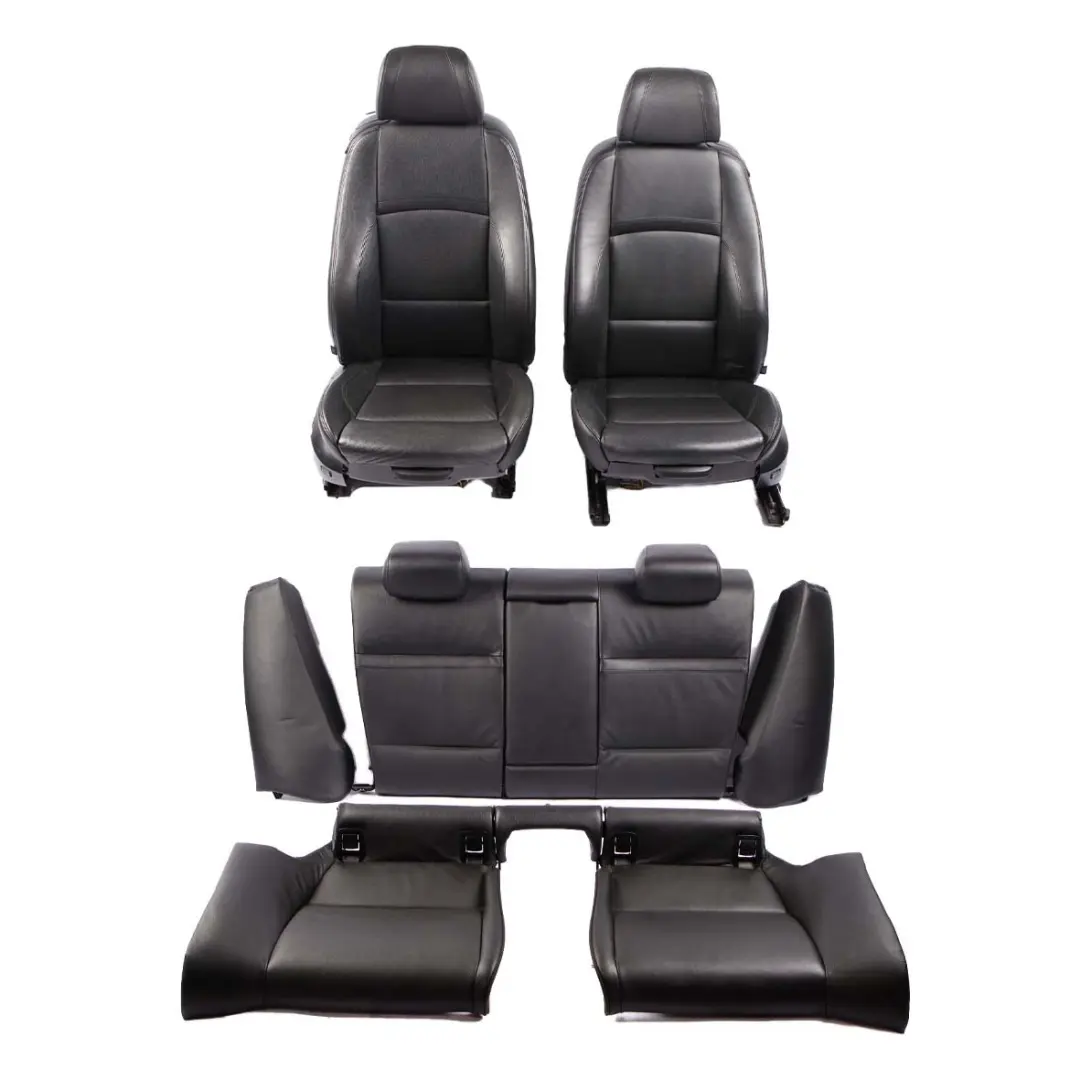 BMW E92 Coupe M Sport Black Leather Interior Seats Front Rear Seat Memory - SKU 6978905-1 - Part number 6978905