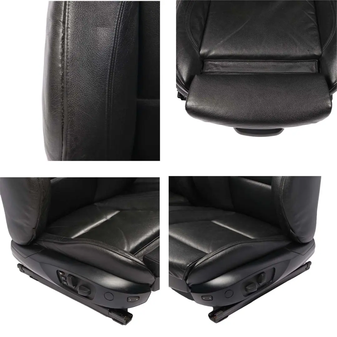 BMW E92 Heated M Sport Black Leather Interior Seats Front Rear Seat Memory - SKU 6978905-2 - Part number 6978905