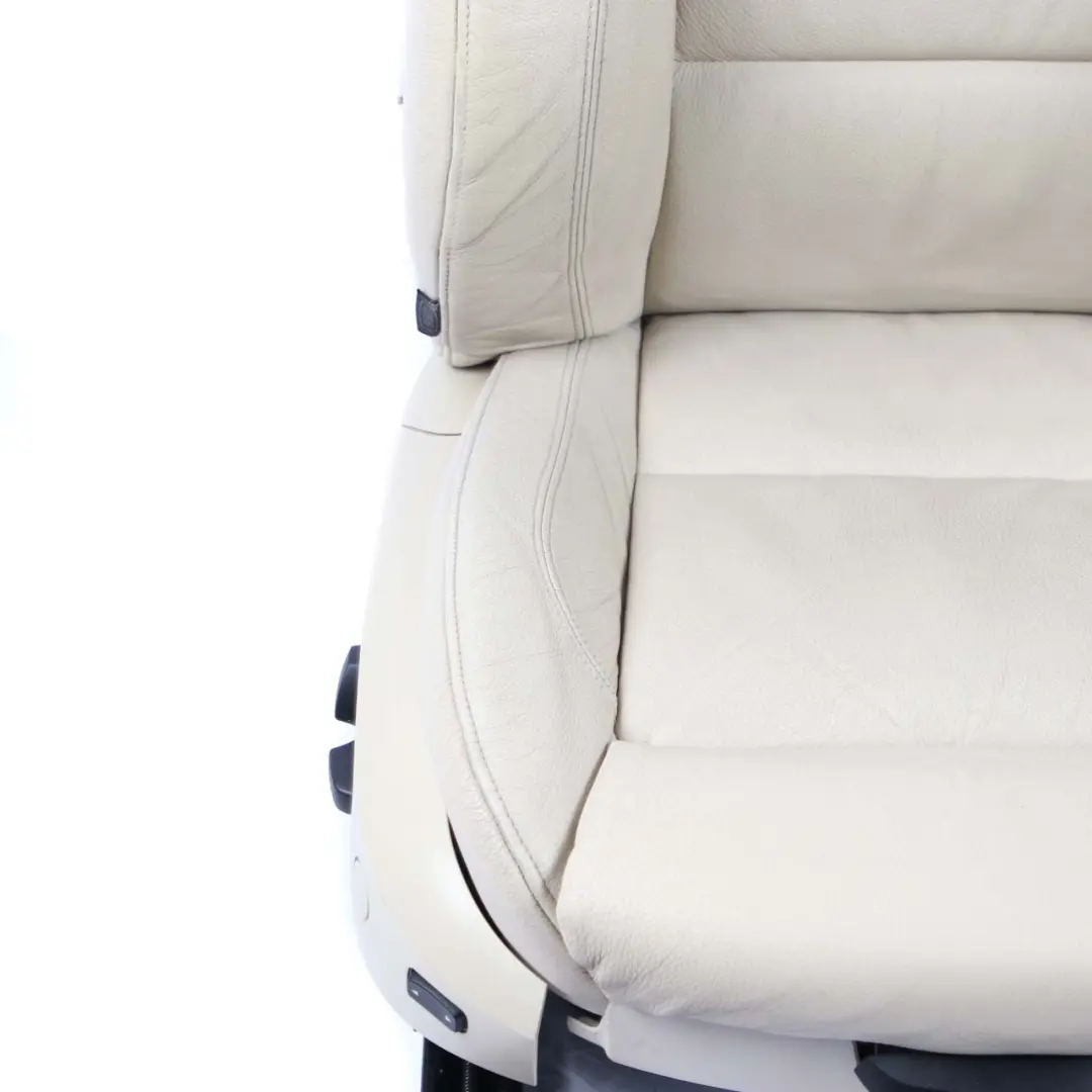  Seats M Sport BMW E92 Heated Memory Creambeige Beige Leather Interior Seat Set - SKU 6978907-1 - Part number 