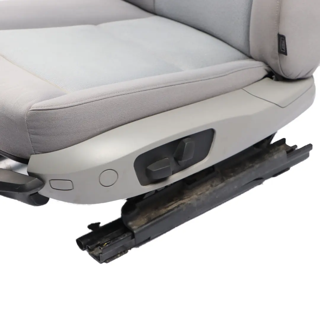 BMW E92 Coupe Front Left N/S Seat Cloth Fluid Linea Grey Interior Electric - SKU 6979111-1 - Part number 6979111