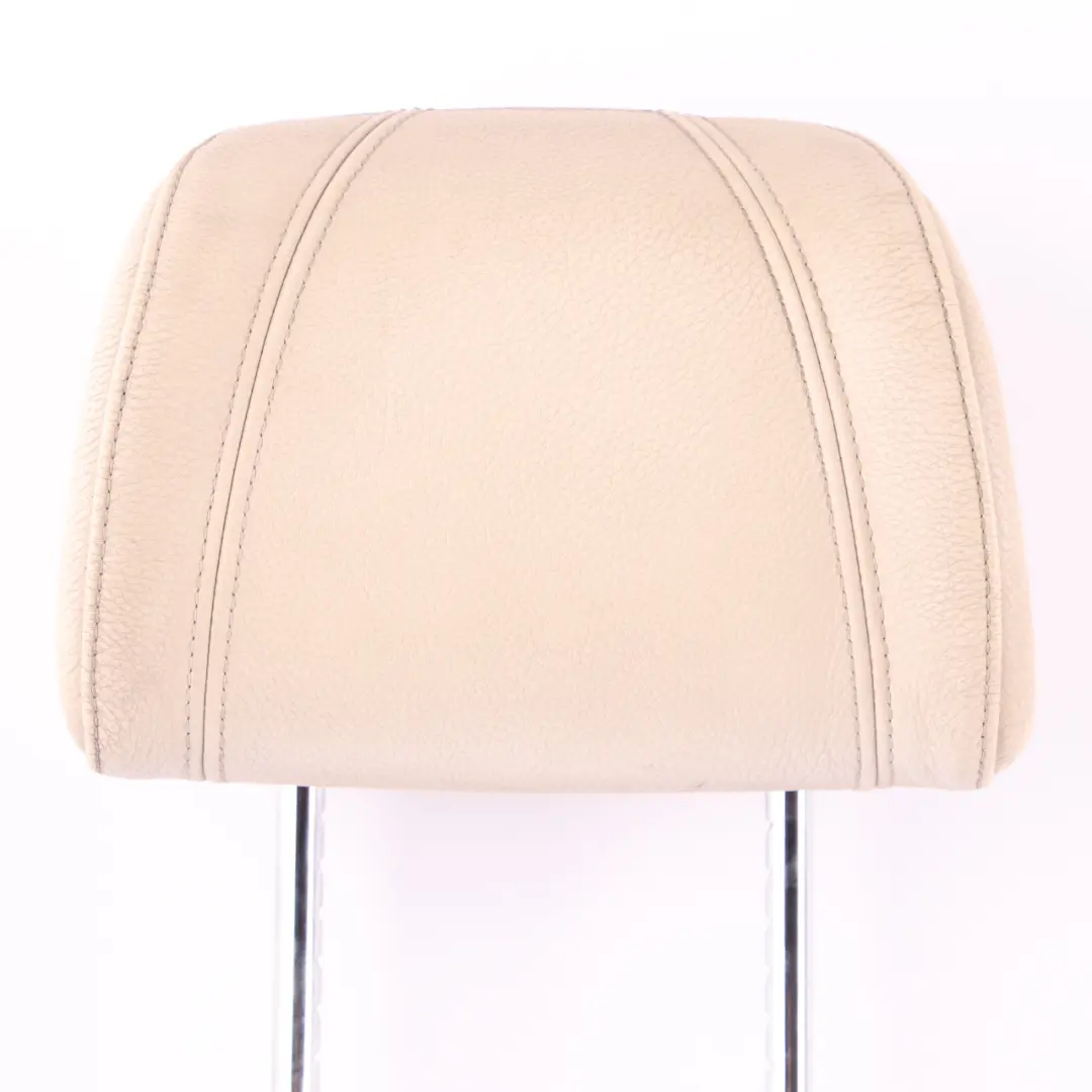 BMW E92 Coupe Front Sport Seat Headrest Leather Cream Beige Cover - SKU 6979308 - Part number 6979308