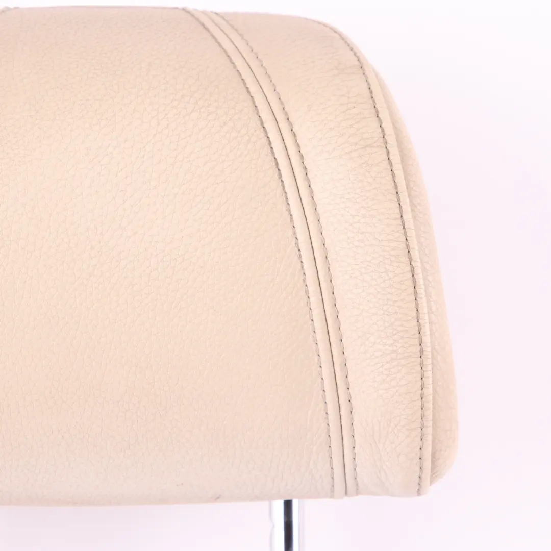 BMW E92 Coupe Front Sport Seat Headrest Leather Cream Beige Cover - SKU 6979308 - Part number 6979308